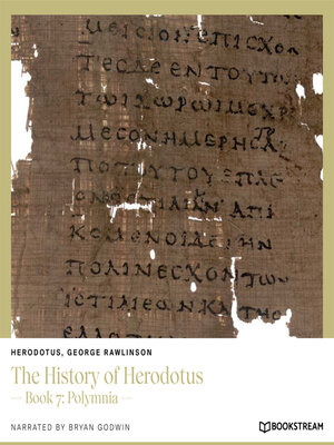 cover image of The History of Herodotus--Book 7